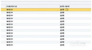 关键词审核中
